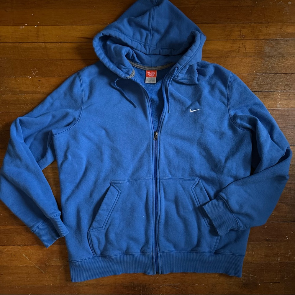 Nike Blue Full-Zip Hoodie